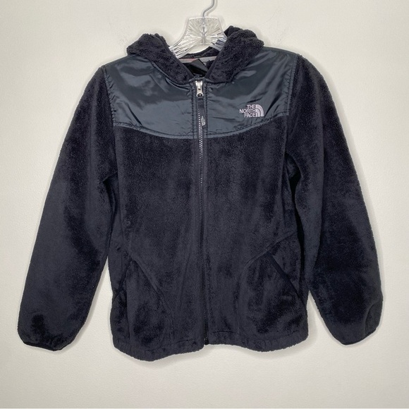 The North Face Fuzzy Zip Hoodie Black - Picture 1 of 4